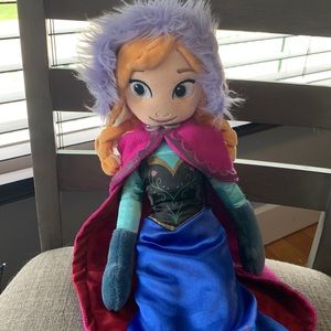 Disney Store Frozen Winter Anna Plush